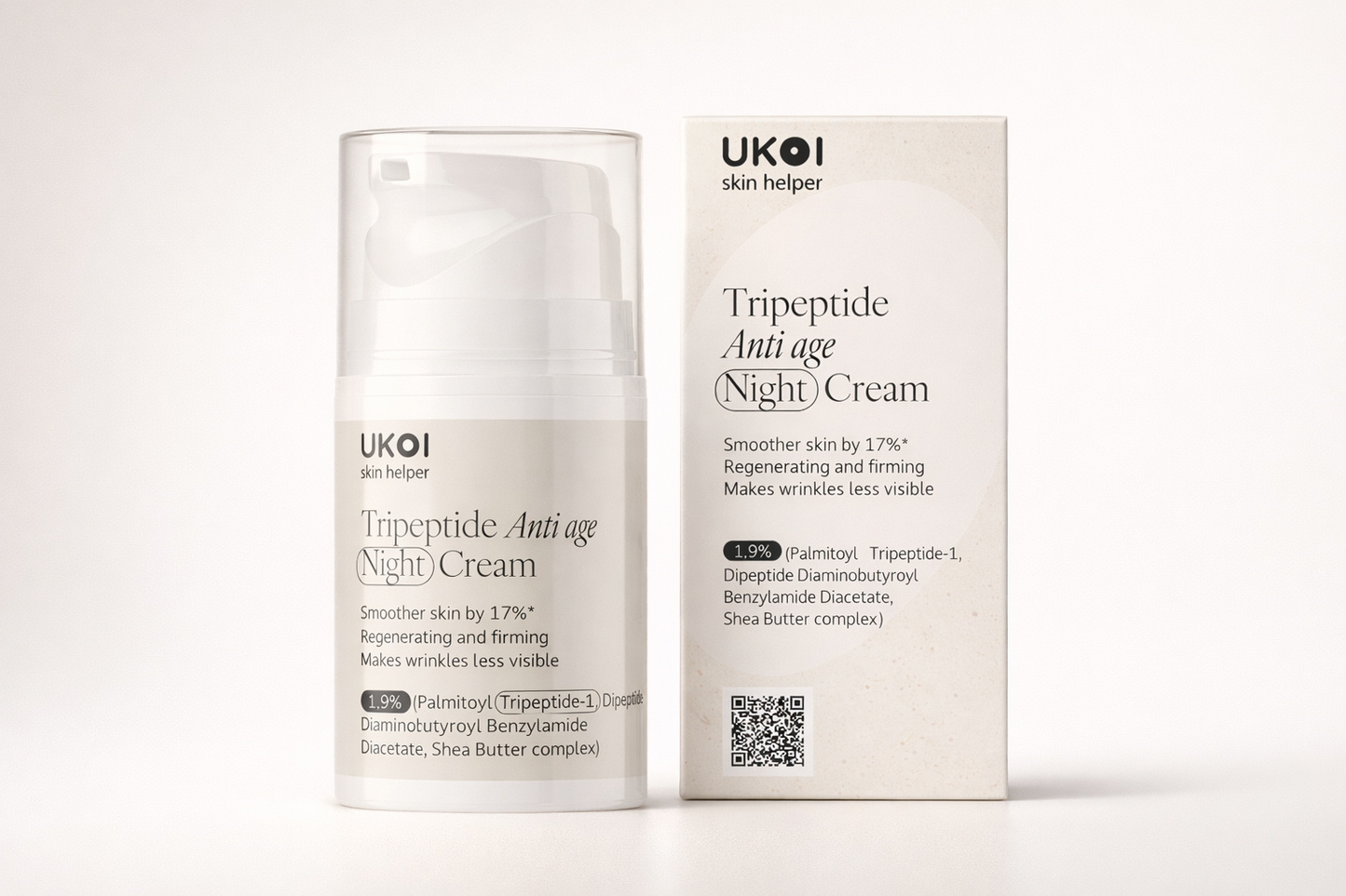 UKOI Tripeptide Anti-age Night Cream, 50 ml