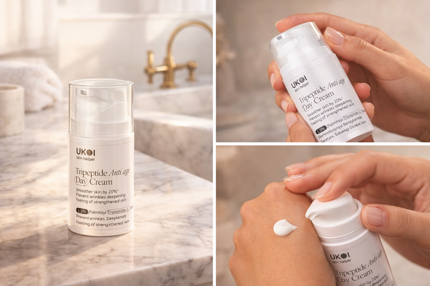UKOI Tripeptide Anti-age Day Cream, 50 ml