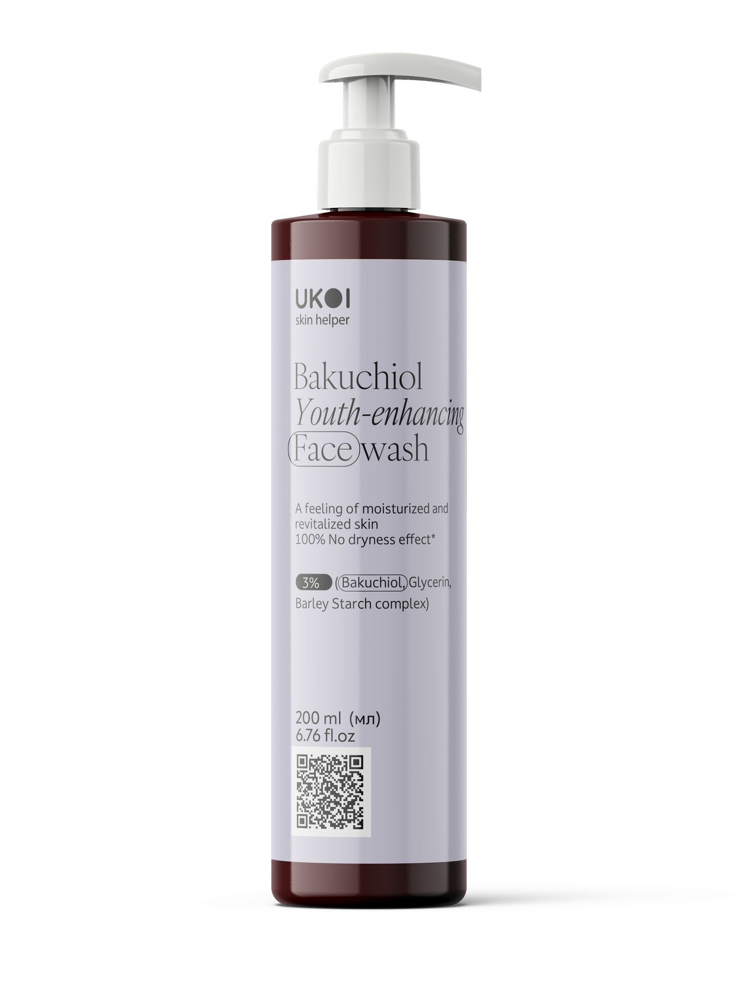 Bakuchiol Youth-enhancing Face Wash