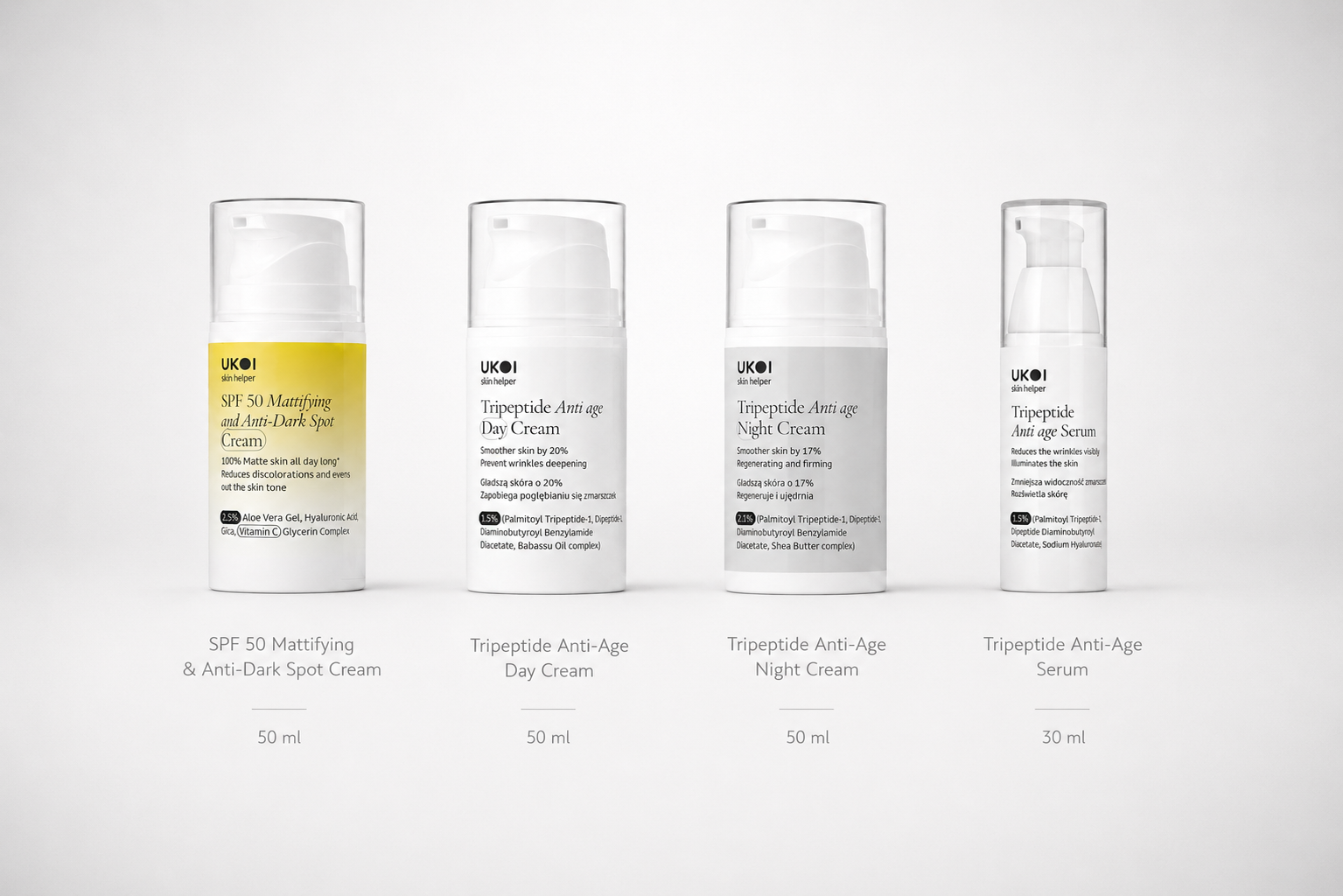 Tripeptide Anti-Age Set + Free SPF 50