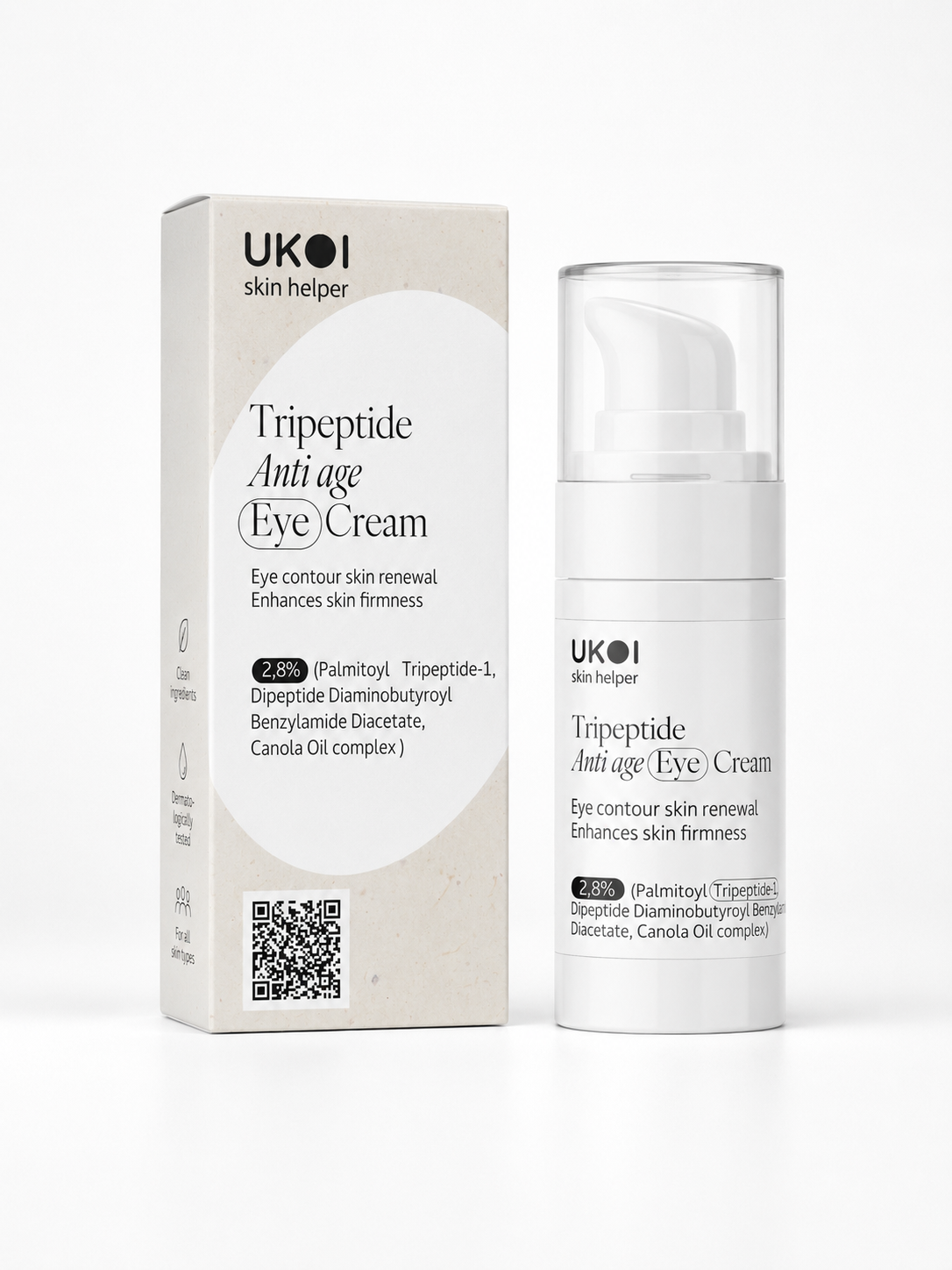 UKOI Tripeptide Anti-age Eye cream, 30 ml