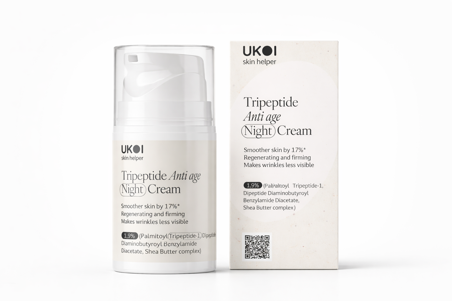 UKOI Tripeptide Anti-age Night Cream, 50 ml
