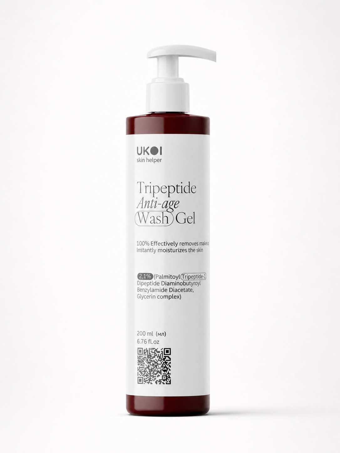 Tripeptide Anti-Age Cleansing Gel 200 ml / 6.76 fl oz