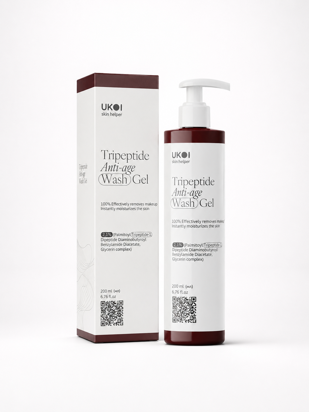 Tripeptide Anti-Age Cleansing Gel 200 ml / 6.76 fl oz