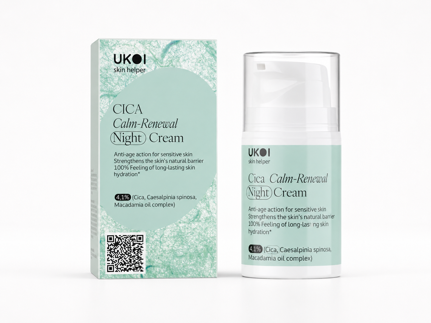 UKOI Cica Calm-Renewal Night Cream