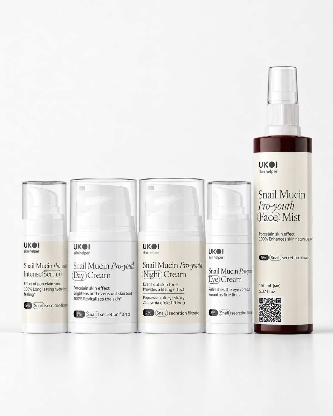 Snail Mucin Hydration & Glow System