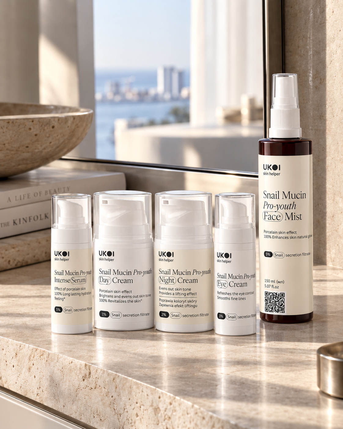 Snail Mucin Hydration & Glow System