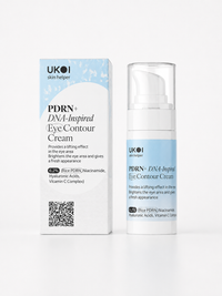 PDRN+ DNA-Inspired Eye Contour Cream with outer packaging